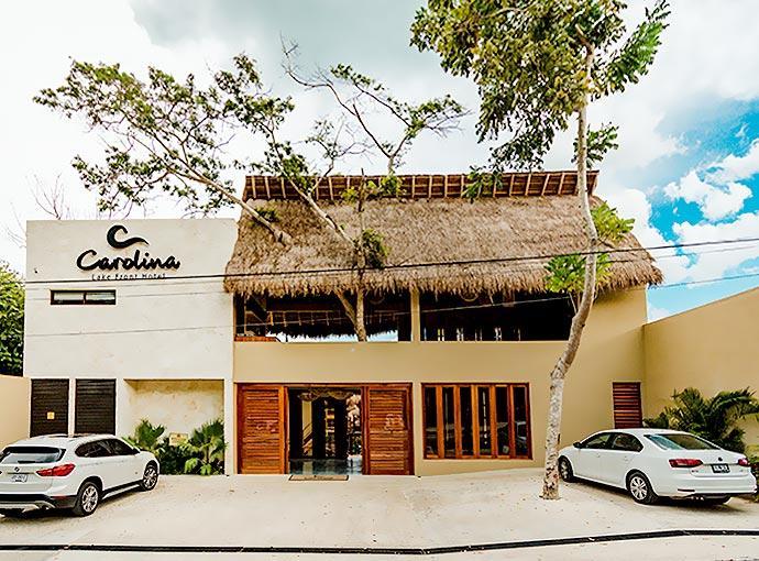 Hotel Carolina Бакалар Экстерьер фото