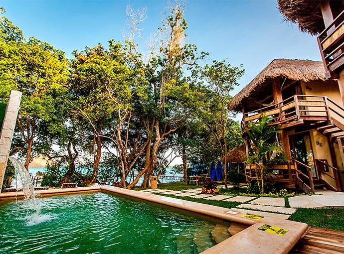 Hotel Carolina Бакалар Экстерьер фото