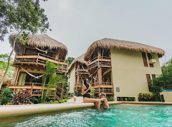 Hotel Carolina Бакалар Экстерьер фото